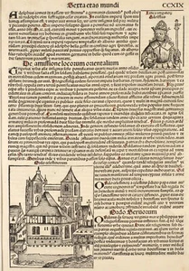 Schedel Weltchronik 1493 Blatt 219 Zisterzienser Orde Adolphus Bonifacius octvus - Picture 1 of 9
