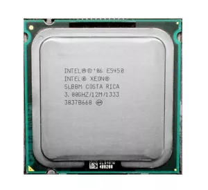 Intel Xeon E5450 3.0Ghz Quad Core LGA 775 SLBBM CPU Processor 1333 MHz 80 W - Picture 1 of 2