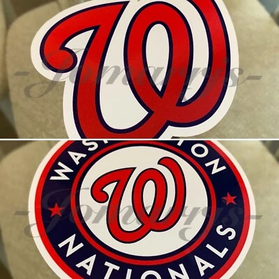 Washington Nationals Baseball Logo MLB Sticker Decal #Nats waterproof 2"-18" - Image 1 of 2