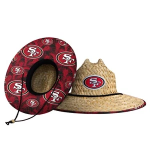 San Francisco 49ers FOCO Floral Straw Hat - Picture 1 of 3