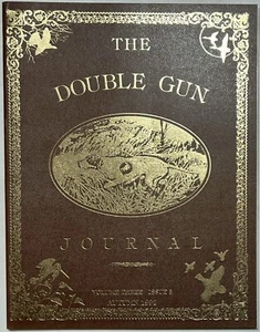 1992 DOUBLE GUN JOURNAL AUTUMN VOLUME 3  ISSUE 3 ILLUSTRATED SHOTGUNS HUNTING - Picture 1 of 12