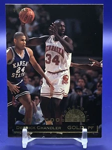 1993 Classic Basketball Draft Picks Gold #21 Derrick Chandler Nebraska - Picture 1 of 1