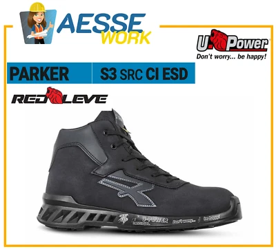 U Power Scarpe Alte Antinfortunische Da Lavoro Upower PARKER s ESD S3S CI FO SR