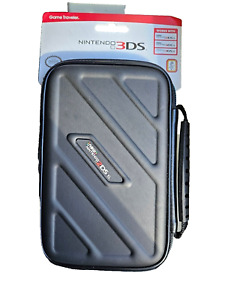 Nintendo Game Traveler Black Hard Case Carrier w/ Handle 2DS 3DS 3DSXL Black