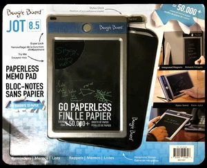 Boogie Board 8.5” Jot LCD eWriter Tablet Bundle w/ Protective Sleeve and Stylus
