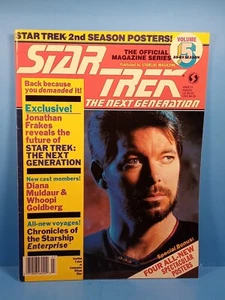 Revista Star Trek The Next Generation Vol 5 88-89 Temporada Pósters Riker - Imagen 1 de 8