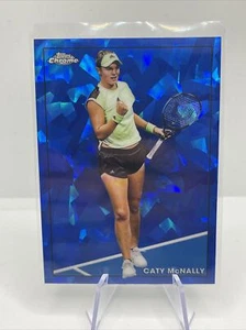 Tarjeta base de tenis Topps 2021 cromo edición zafiro Caty McNally #46 - Imagen 1 de 1