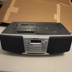 Sony CFD-S39 Stereo Cassette Recorder CD Player AM/ FM Mega Bass Tested Works - Picture 1 of 11