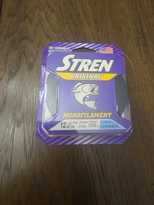 STREN Original Monofilament Fishing Line 12lb. 330yd Brand NEW SOFS12-22 - Image 1 of 4