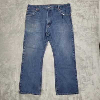 Levi's 517 Bootcut Jeans Mens 40x30 (Fits 39x30) Blue Denim Pants - Image 1 of 4