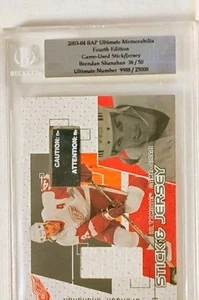 Brendan Shanahan Stick & Jersey **Game Used* (BGS) - 2003-04 BAP Ult. Edition - Picture 1 of 4