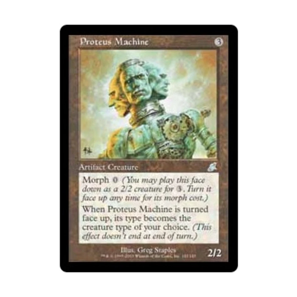 WOTC MtG Scourge Proteus Machine (U) (Foil) EX - Image 1 of 1