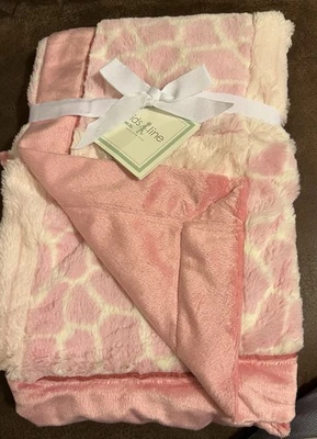 MANTA BEBÉ KIDSLINE FELPA ROSA CREMA MANCHAS LEOPARDO REVERSIBLE CÁLIDA Foto 1 de 4