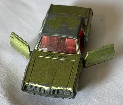 Coche de juguete vintage Matchbox nº 62 Mercury Cougar puertas enganche intactas abiertas Foto 1 de 4