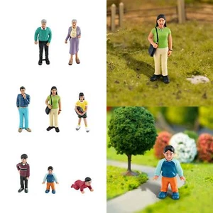 Miniature Figure Handpainted Movie Scene Desktop Ornament Layout - Picture 1 of 25