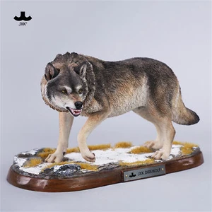 JXK 1/6 Figura Lobo GK Animal Modelo Escena Decoración Navidad Regalo Juguetes - Imagen 1 de 15