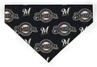 Écharpe bandana MILWAULKEE BREWERS MLB Pet Dog Major League baseball fabriquée aux États-Unis