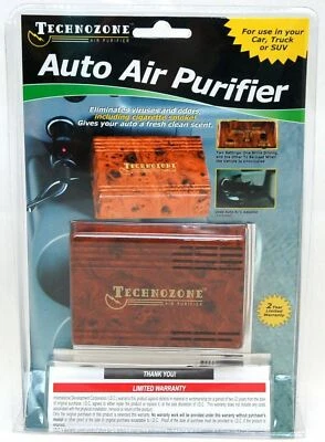 NEW Technozone SX-600-20 Auto Air Purifier Car Scent Cleaner ionic ozone ionizer - Image 1 of 4