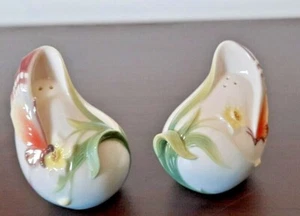 FRANZ SALT/PEPPER SET.."PAPILLON BUTTERFLY..FZ00657..c2004 - Picture 1 of 8
