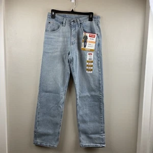 Wrangler Mens Jeans Relaxed Fit Flex 29x30 Light Wash Denim - NWT NEW - Picture 1 of 7