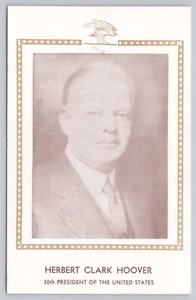 PCCCOA Postcard P-19-49: Herbert Clark Hoover, 30th President of United States - Picture 1 of 2