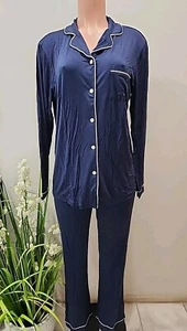 Nwt Siestern Pajamas Set Ladies M Blue - Picture 1 of 9