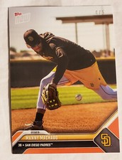 2023 Topps Now Road To Opening Day Manny Machado Padres Orange SP Parallel /5