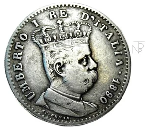 Savoia-Regno d'Italia (Umberto I) Eritrea- 1 Lira-1890 - Imagen 1 de 9