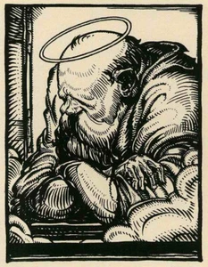 Die HEILIGE ERNÜCHTERUNG - Andreas Paul WEBER - 2 Manuldrucke 1921 - Picture 1 of 2