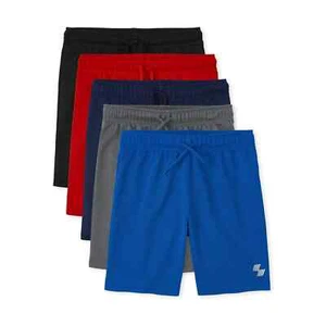 5-Pack The Children's Place Shorts Boys 5-6 Multicolor Basketball Performance - Picture 1 of 5