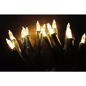 LED Mini Holiday Lights 35 Or 100 Lights Clear Klassikweiß for Inside - Picture 1 of 8