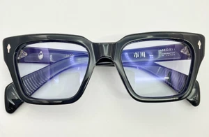 Jacques Marie Mage ICHIKAWA JMMICRX88 | Marco Negro | Lente Tinte Azul Superligero - Imagen 1 de 9