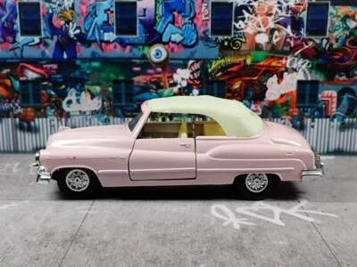 YAT MING / No. 8804 1:43 1953 Buick Roadmaster Convertible (Pink). - Image 1 of 4