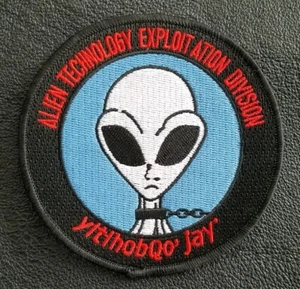 USAF AREA 51 GROOM LAKE CIA NASA Alien Technology NSA MILITARY Patch - Picture 1 of 6