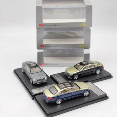 1:64 Master Mercedes Benz Maybach S-Class S560 Car Model Collection Diecast Toys - Immagine 1 di 4