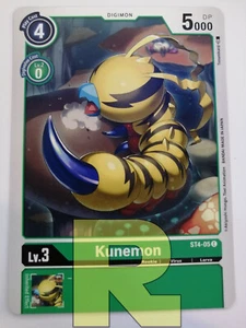 2x Kunemon ® ST4-05 C ® Comune ® Digimon Giga Green ® Inglese - Picture 1 of 1