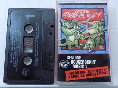 GENUINE HOUSEROCKIN' MUSIC V - VARIOUS ARTISTS (Cassette, 1993, Alligator) - Image 1 of 2