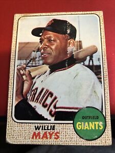 1968 Topps - #50 Willie Mays