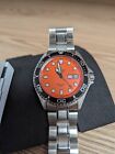 Orient Ray Raven II 41.5mm Silver Stainless Steel Case and Strap, Men's Watch...