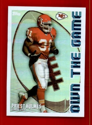 2003 Topps Own the Game #OTG12 Priest Holmes. - Image 1 of 2