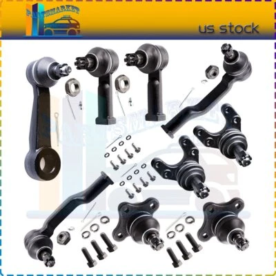 Fits Mazda B2600 RWD Suspension 9 x Front Ball Joints Tie Rods Pitman Arm Kit - Image 1 of 4