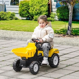 Tractor para niños pequeños con función hacia adelante hacia atrás, juguetes de construcción regalo para niños - Imagen 1 de 11