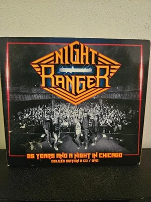 NIGHT RANGER 35 Years And A Night In Chicago 2016 2 CDS+DVD HARD ROCK DIGIPAK - Image 1 of 4