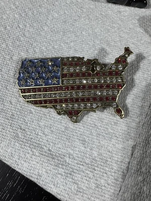 Heidi Daus America Pin - Image 1 of 2