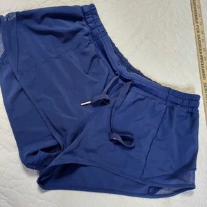 Lululemon Run Original Hotty Hot Shorts Blue Size 10 (2.5” Inseam) - Picture 1 of 7