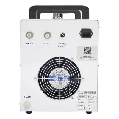 Enfriador de agua industrial CNC CW-5200 CW-5000 máquina grabadora láser enfriador de agua Foto 1 de 4
