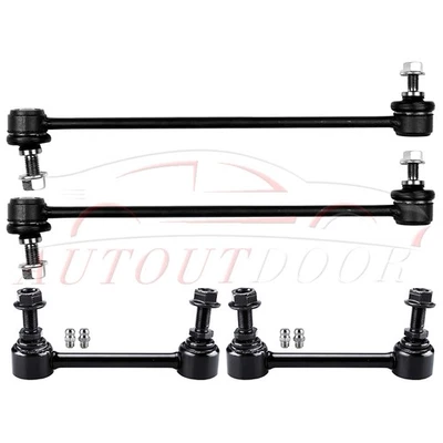 Juego de 4 barras estabilizadoras delanteras traseras aptas para Volvo XC70 y 2003-2013 Volvo XC90 Foto 1 de 4