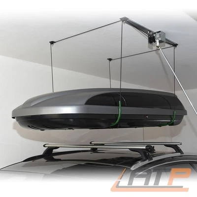 GEIGER AUTO KFZ DACHBOX LIFT DACHKOFFER LIFT DECKENLIFT CARPORTLIFT BIS 100kg - Bild 1 von 4