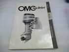 Omc Sea Drive 2.0 Liter Propulsion Unit Models Service Manual P/N 985906
