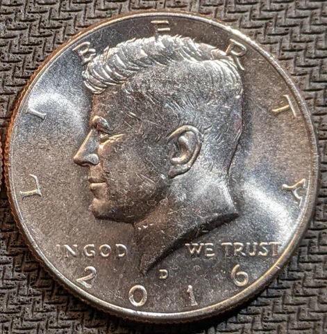 2016-D Kennedy Half Dollar Cover